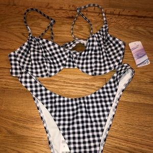 Gingham Bathing Suit